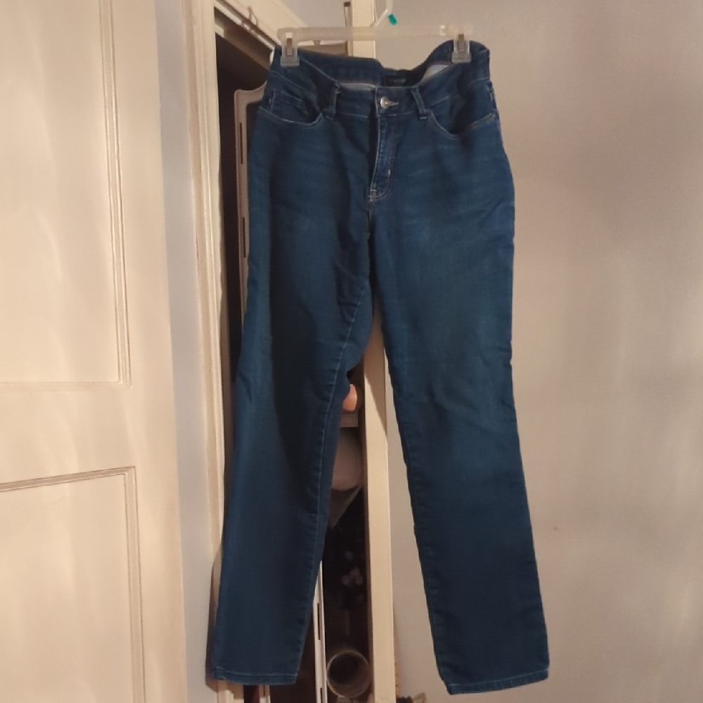 Lee Women's Straight Leg Blue Jeans